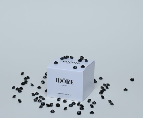idore.skincare diamant peeling verpackung mit diamanten near