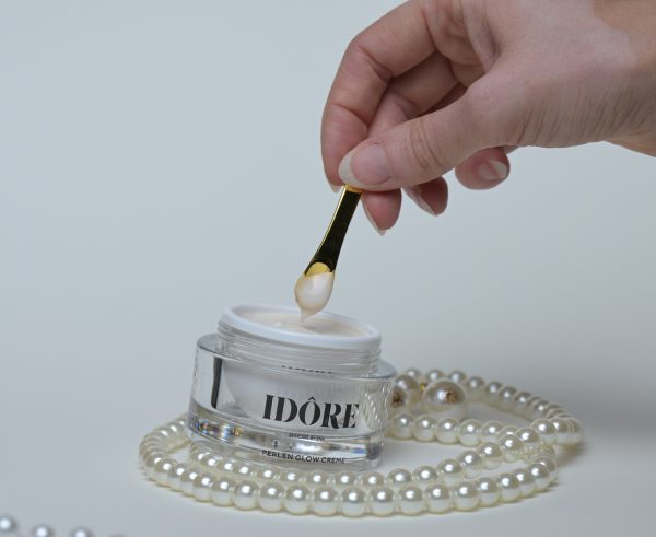 idore.skincare perlen glow creme loeffel winkel