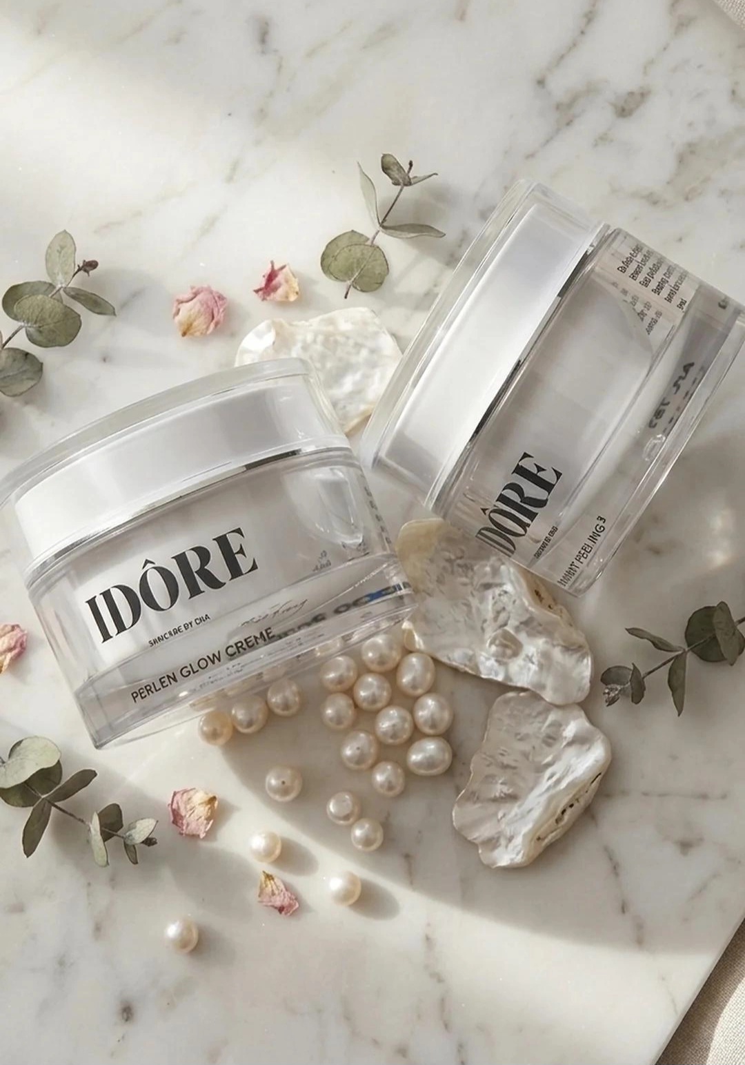 idore skincare diamant peeling anwendung hand